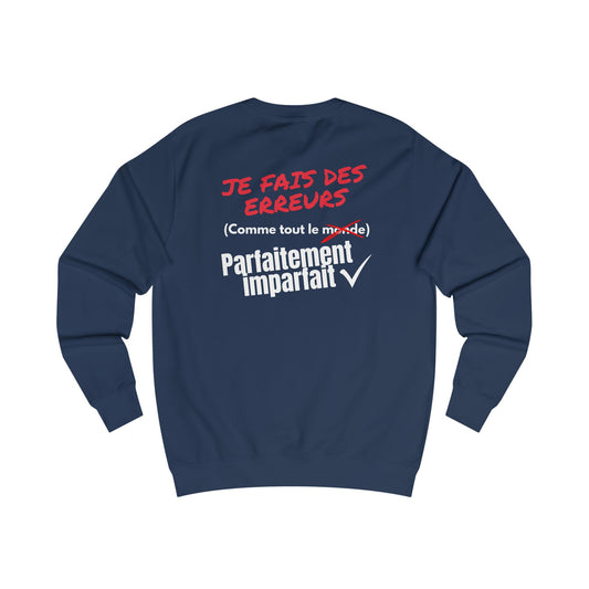 Sweat homme - Je fais des erreurs comme tout le monde