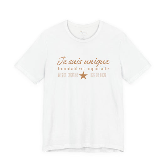 Teeshirt femme JEXPRIME - Je suis unique