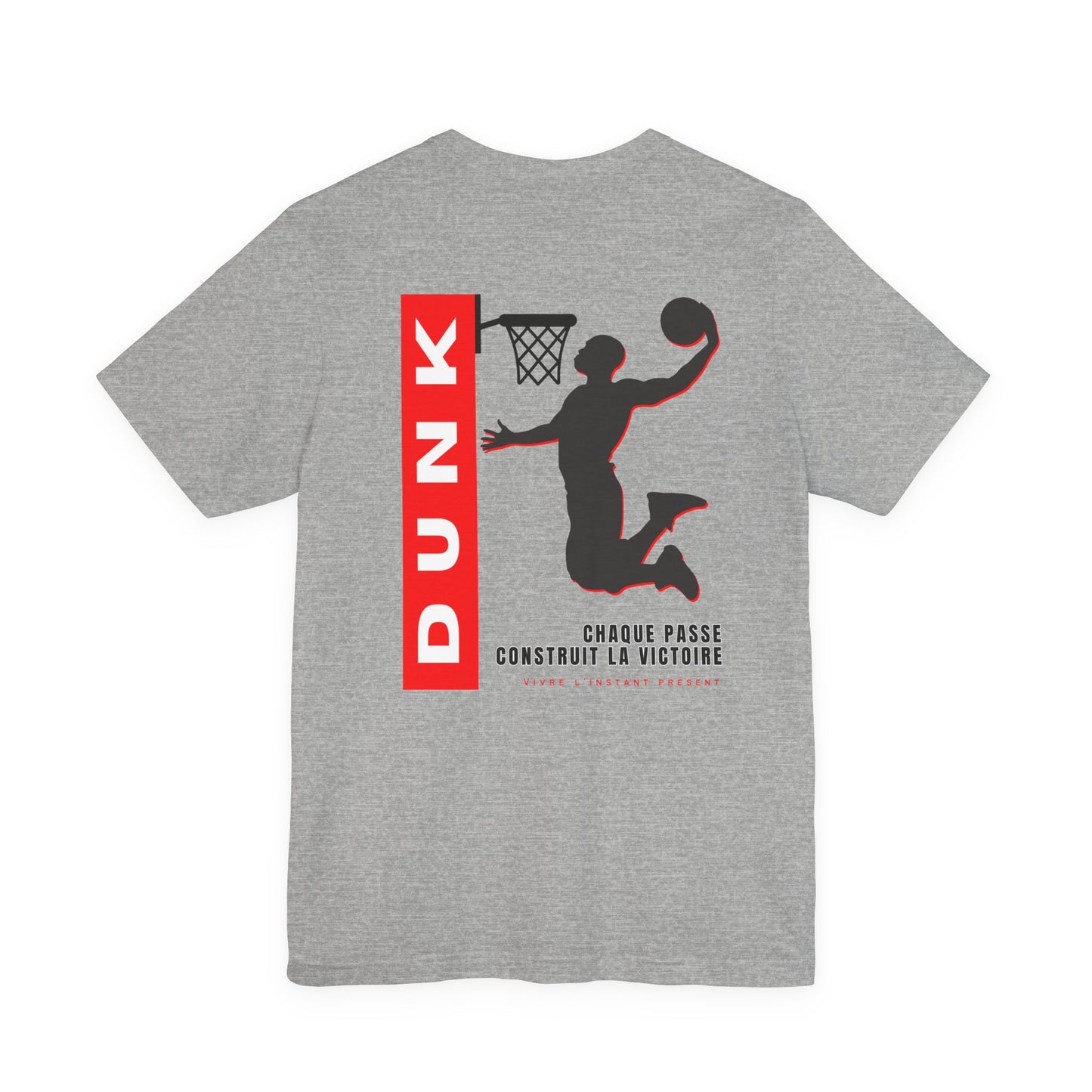 Teeshirt homme JEXPRIME - Dunk, chaque passe contruit la victoire