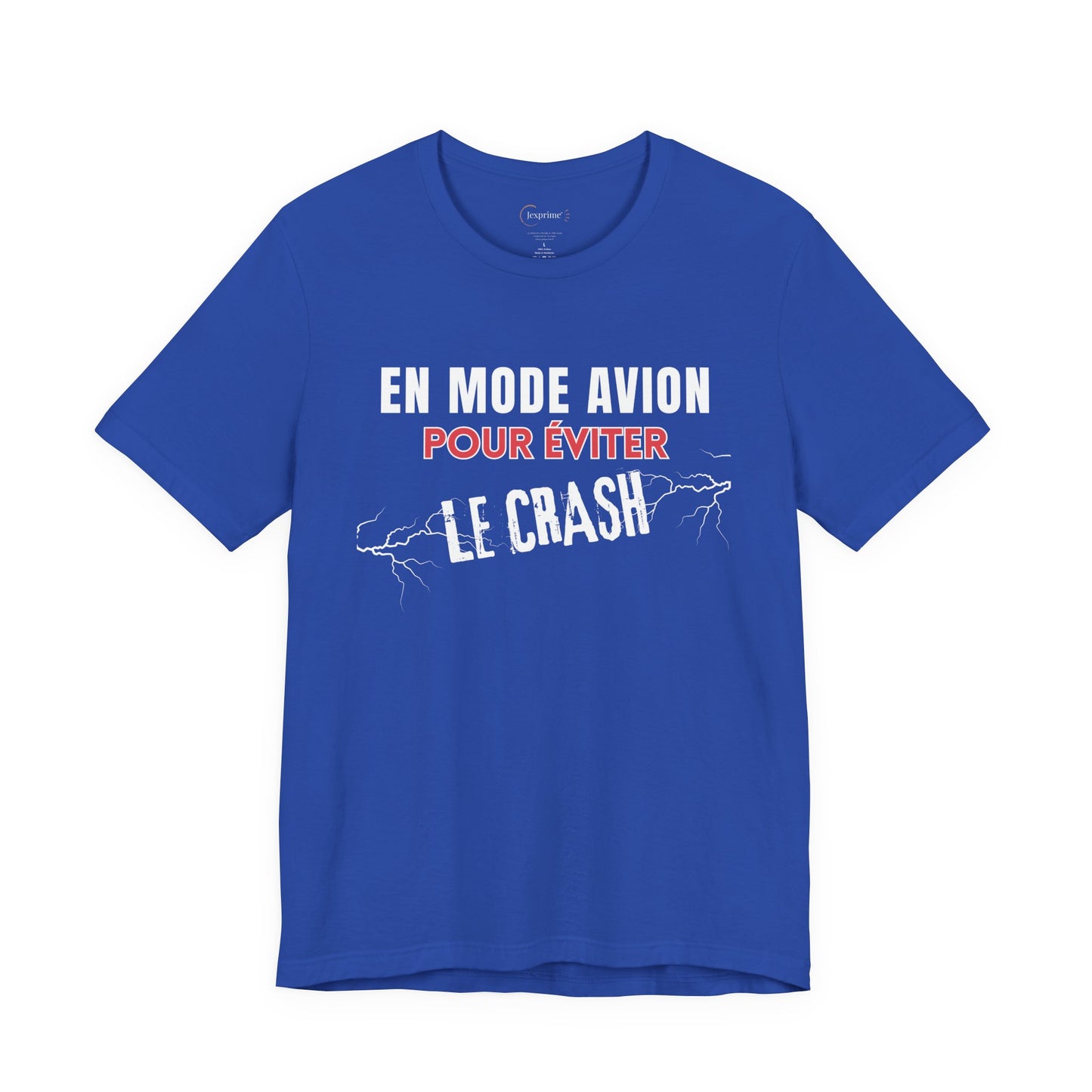 Teeshirt  homme JEXPRIME - En mode avion pour éviter le crash