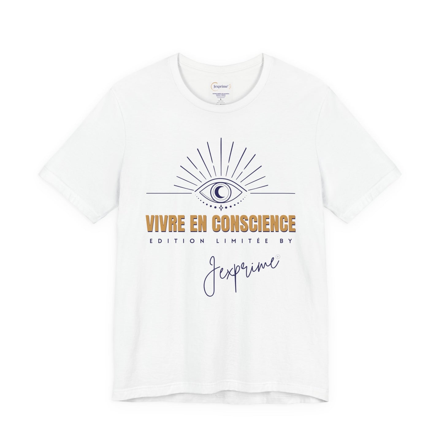 Teeshirt collector - Vivre en conscience - 50 ex