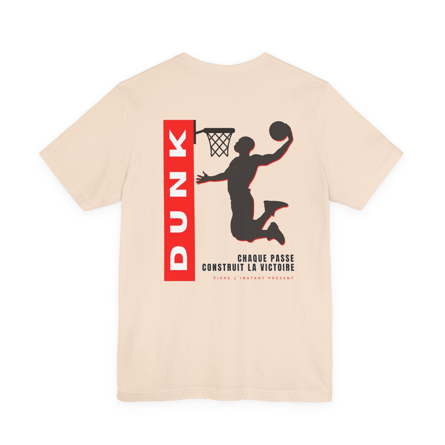 Teeshirt homme JEXPRIME - Dunk, chaque passe contruit la victoire
