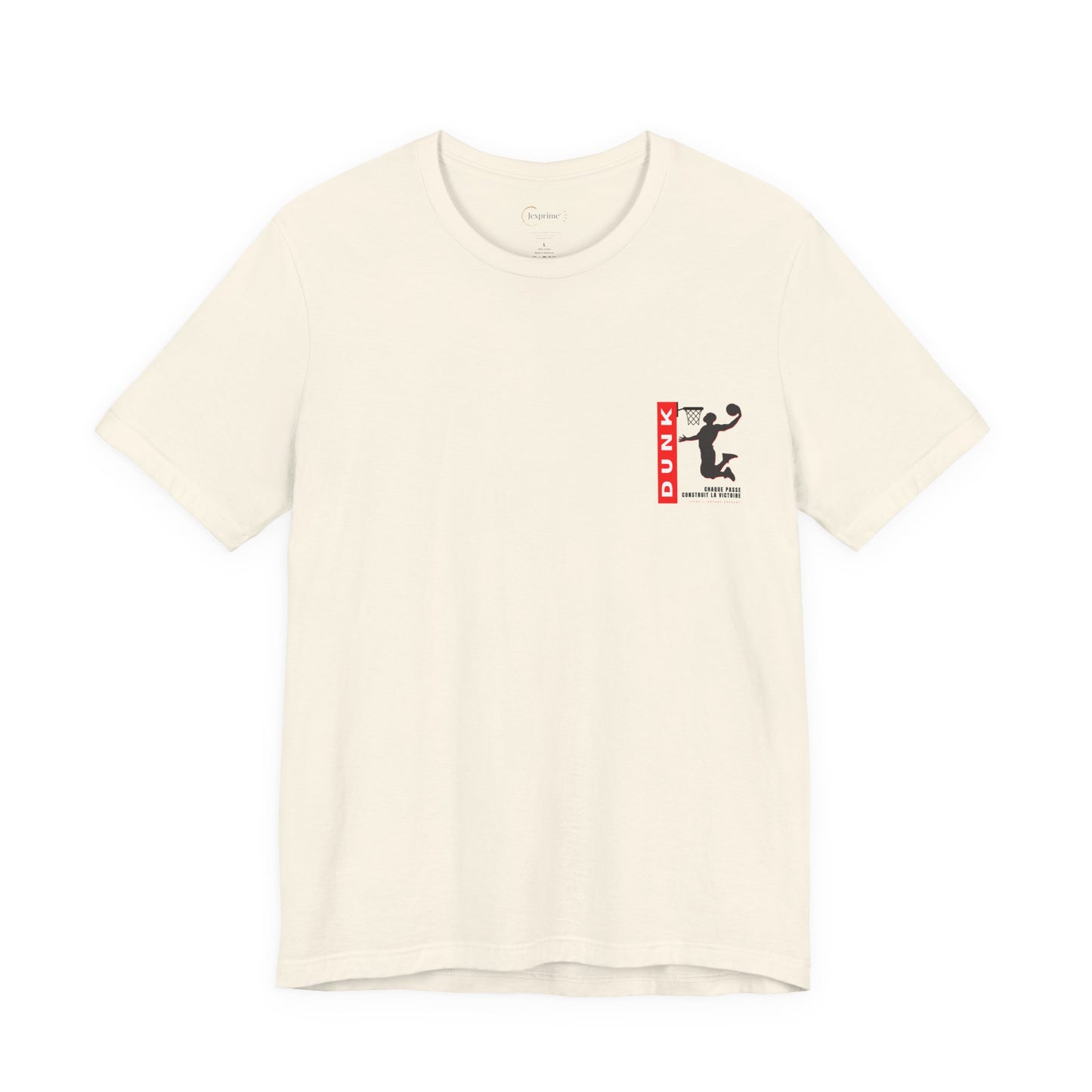 Teeshirt homme JEXPRIME - Dunk, chaque passe contruit la victoire