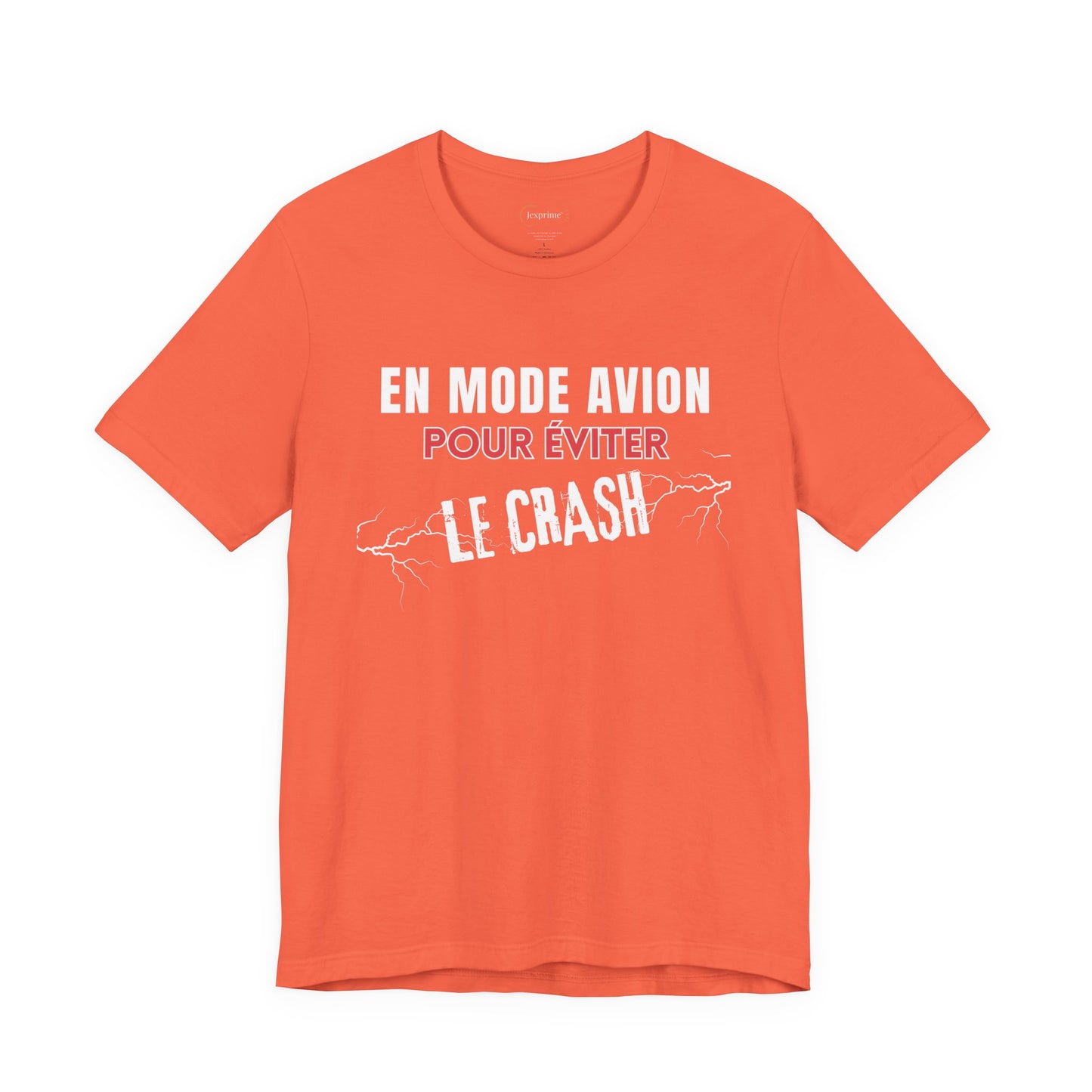 Teeshirt  homme JEXPRIME - En mode avion pour éviter le crash