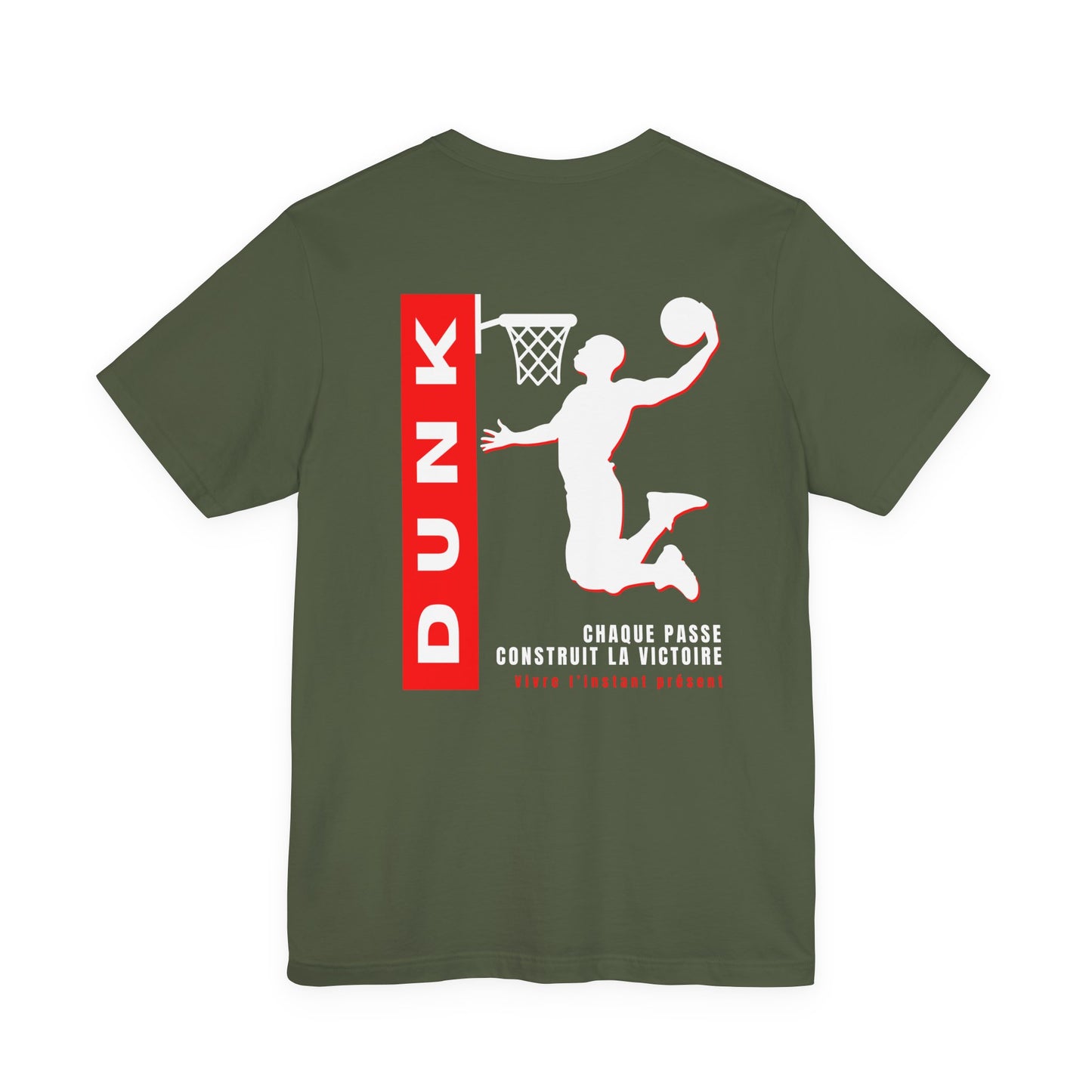 Teeshirt homme JEXPRIME - Dunk, chaque passe contruit la victoire