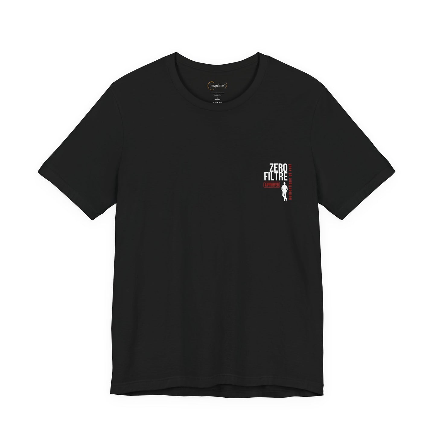 Teeshirt homme JEXPRIME - Zéro filtre, authentique et vrai