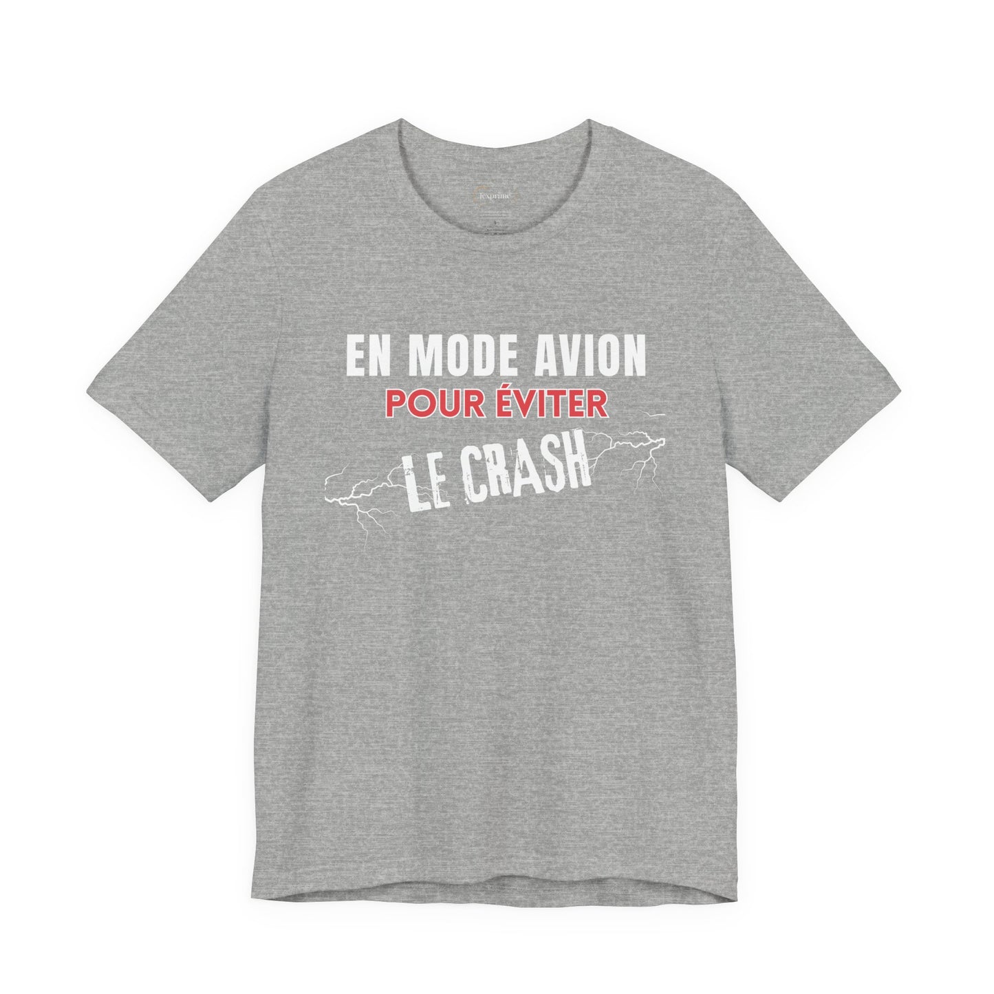 Teeshirt  homme JEXPRIME - En mode avion pour éviter le crash
