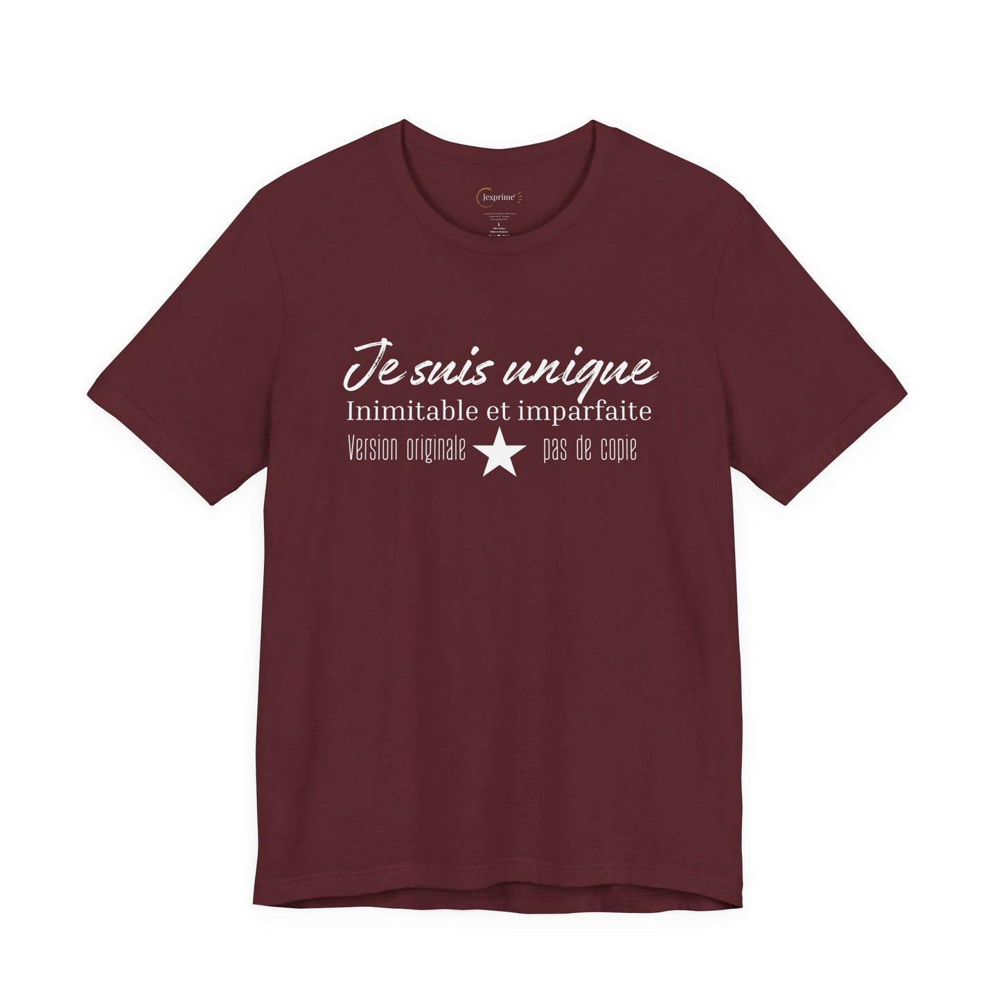 Teeshirt femme JEXPRIME - Je suis unique