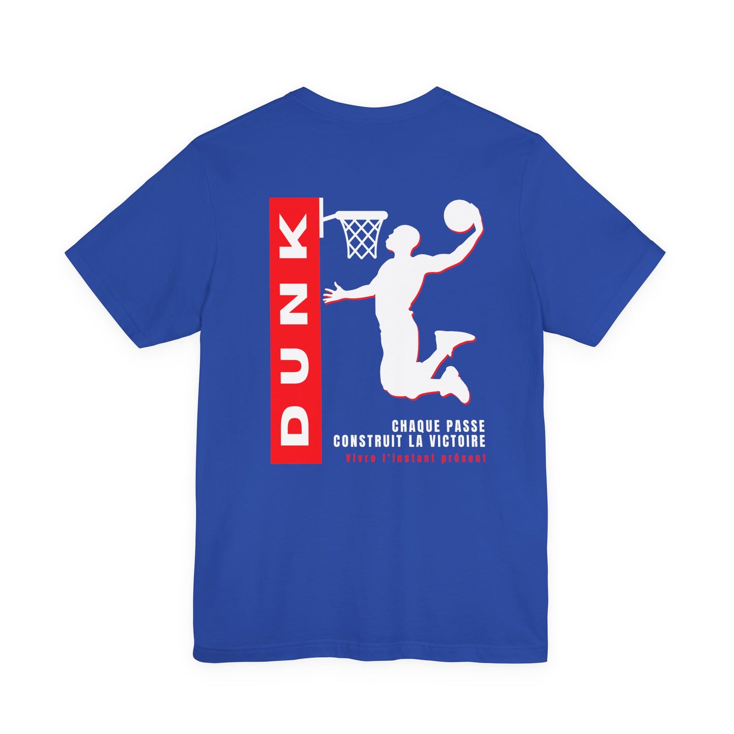 Teeshirt homme JEXPRIME - Dunk, chaque passe contruit la victoire