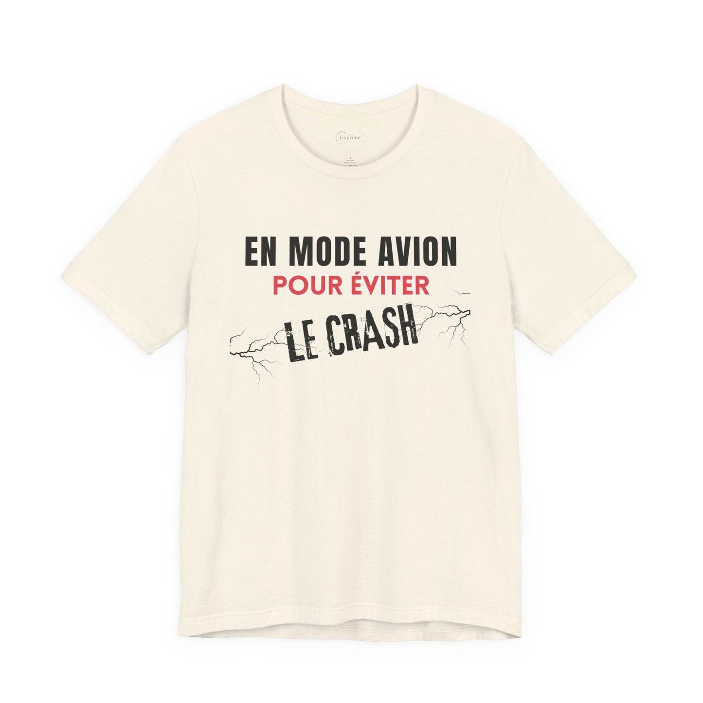 Teeshirt  homme JEXPRIME - En mode avion pour éviter le crash