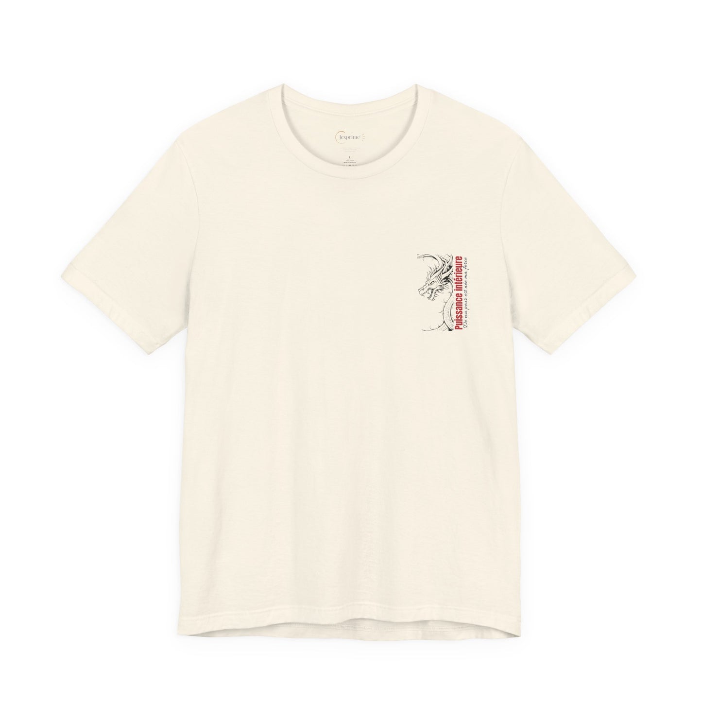 Teeshirt homme JEXPRIME - Puissance intérieure, de ma peur est née ma force