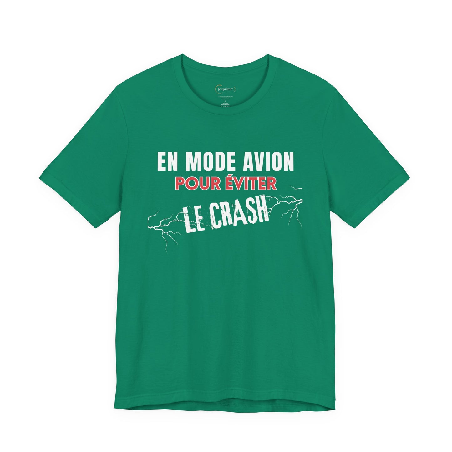 Teeshirt  homme JEXPRIME - En mode avion pour éviter le crash