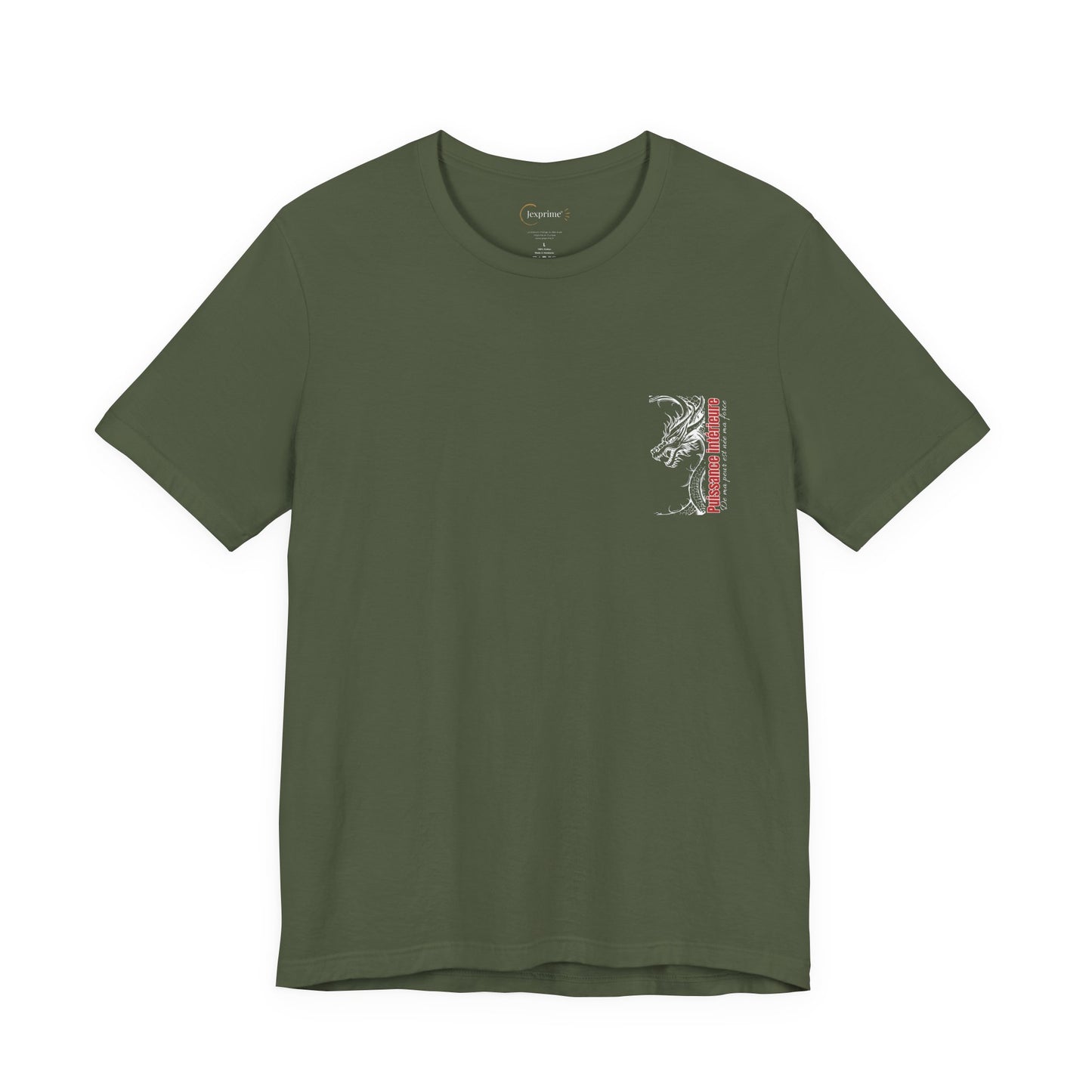 Teeshirt homme JEXPRIME - Puissance intérieure, de ma peur est née ma force